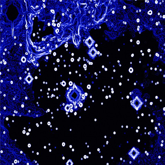 Galactic World | 74x74 cm